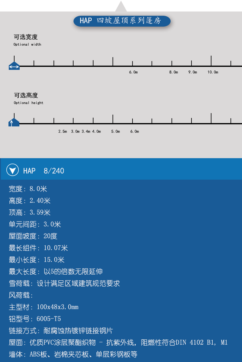定制篷房，組合篷房，四坡屋頂篷房