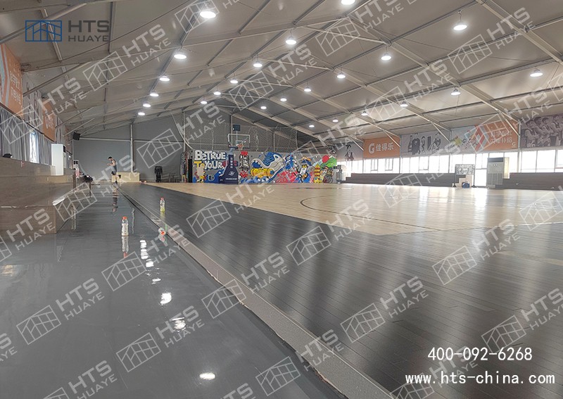 戶外篷房籃球館直接把閑置空地發(fā)展成熱土，喚醒城市沉睡資產(chǎn)